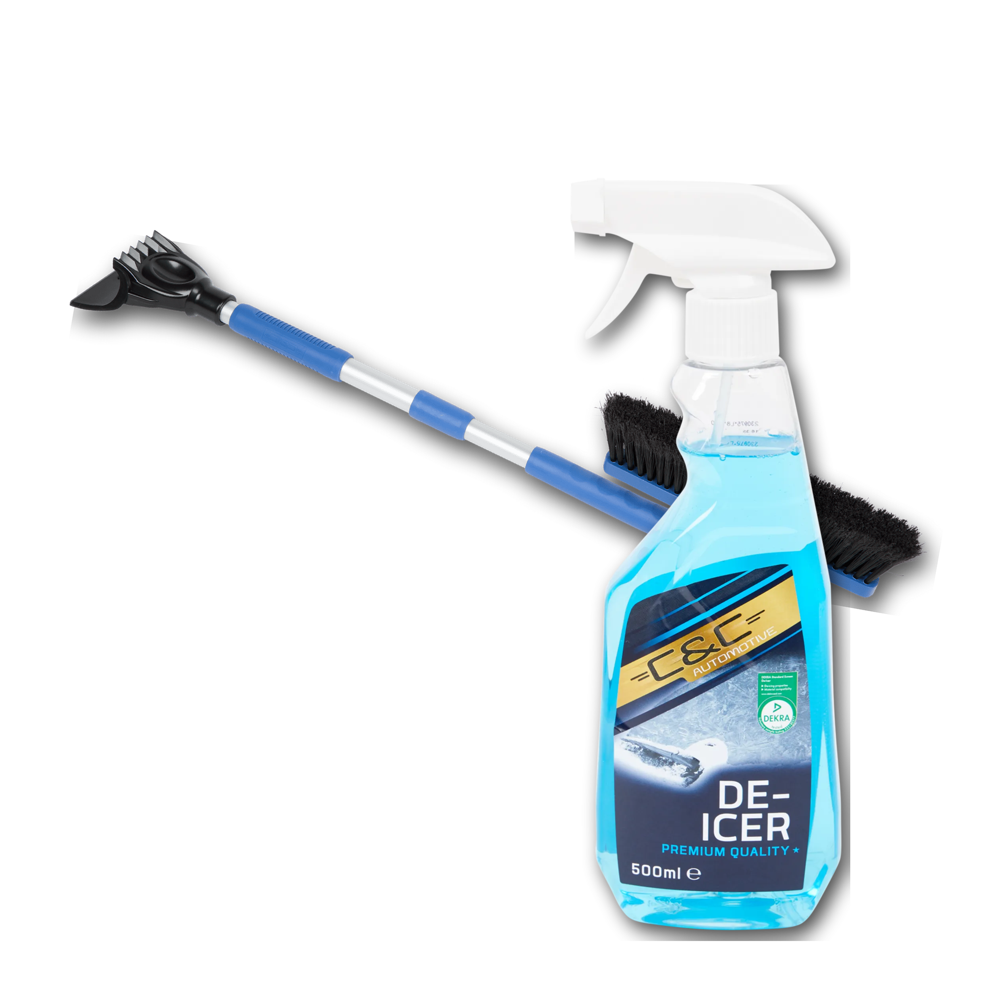 Auto XL – Ontdooier + Telescopische Sneeuwborstel (Pro Kit)